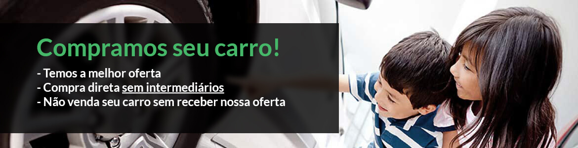 Compramos seu carro! Temos a melhor oferta. Compra direta sem intermediários. Não venda seu carro sem receber nossa oferta.